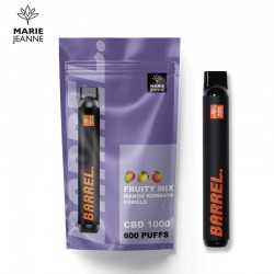 Vape Pen Barrel CBD Fruity Mix Marie Jeanne 600 puff