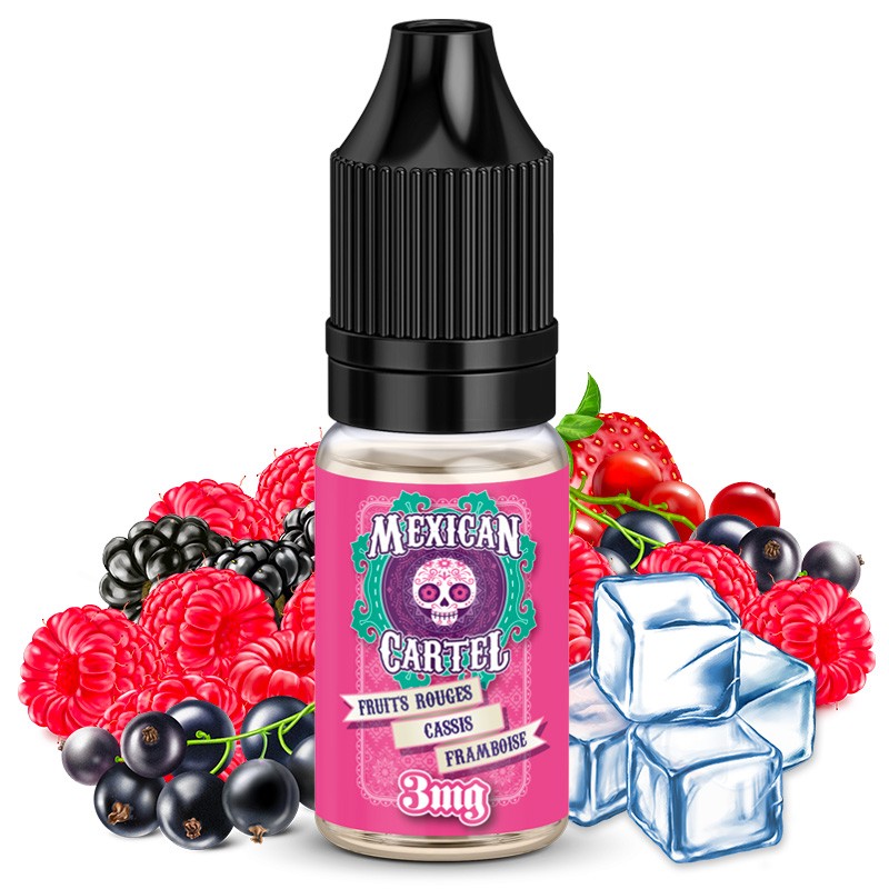 Fruits Rouges Cassis Framboise Mexican Cartel 10ml
